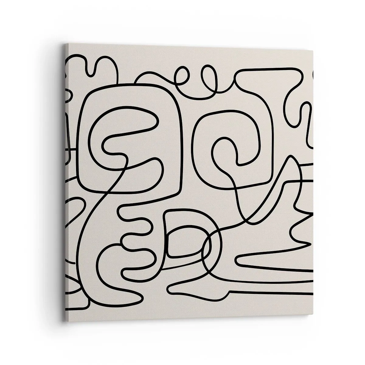 Schilderen op canvas - Volg het pad - 70x70 cm