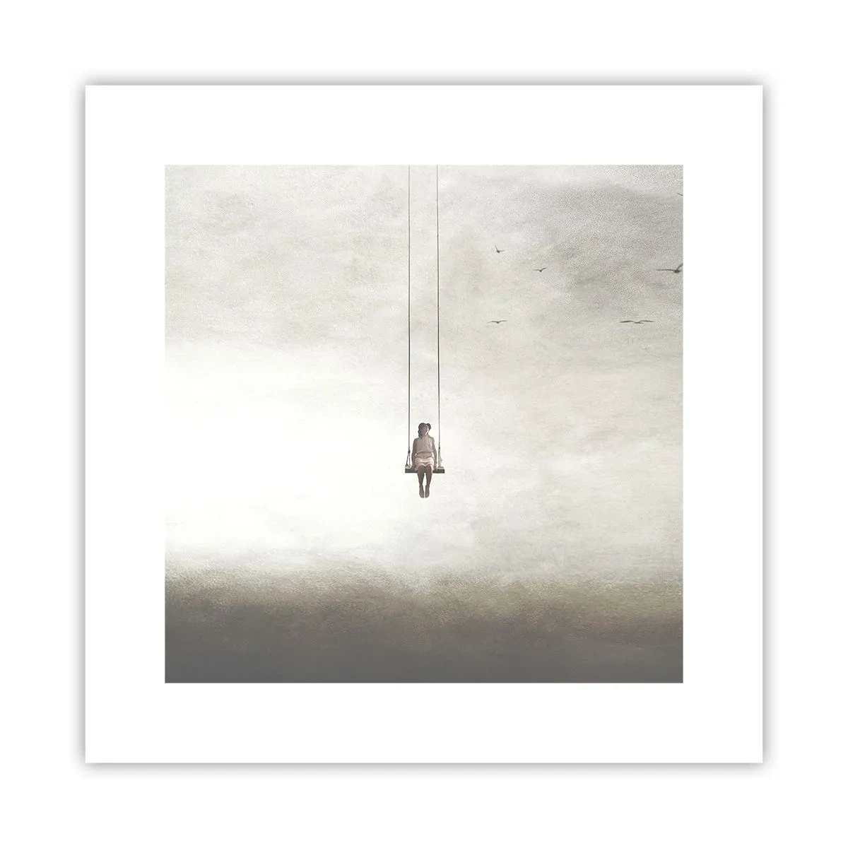 Poster - Een kind in ons - 30x30 cm