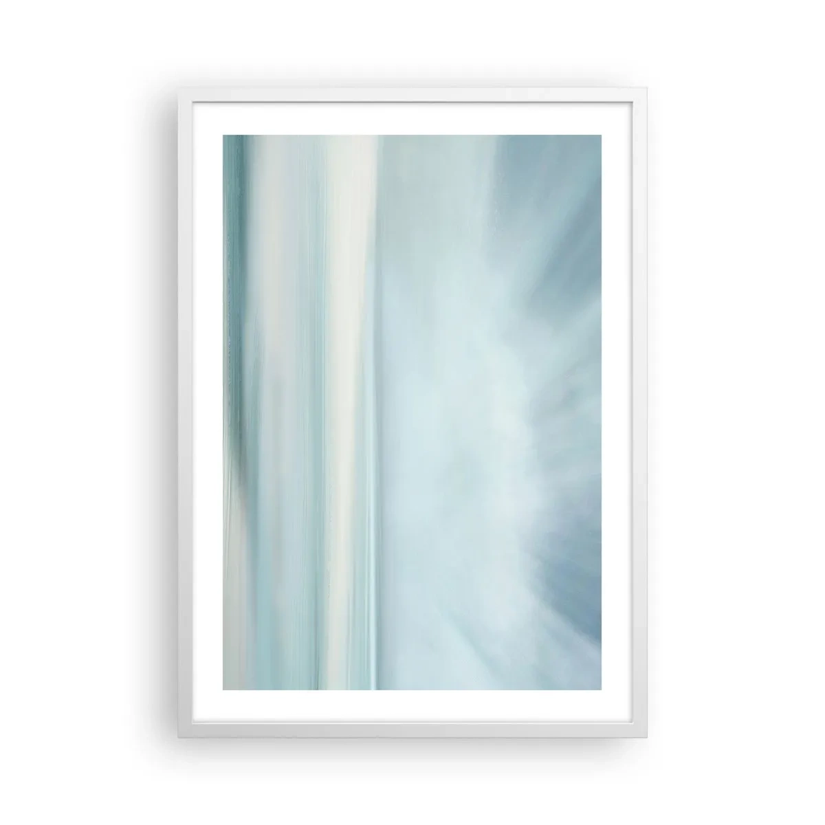 Poster in een witte lijst - Vrede tot aan de horizon - 50x70 cm