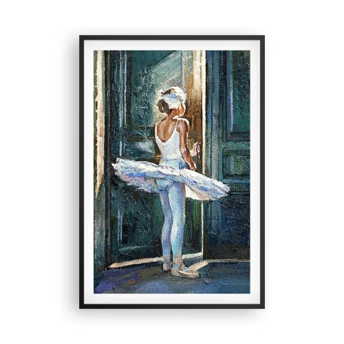 Poster in een zwarte lijst - Vóór de show-off - 61x91 cm