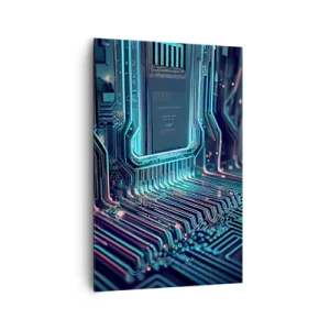 Schilderen op canvas - Ik ben aan het denken… - 80x120 cm