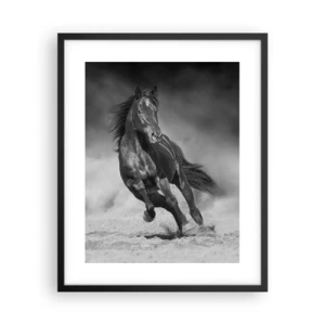 Poster in een zwarte lijst - De emir zelf waardig - 40x50 cm