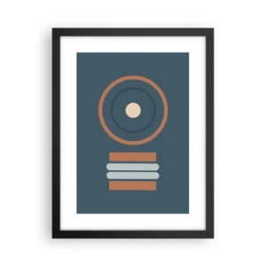 Poster in een zwarte lijst - De essentie van dingen - 30x40 cm