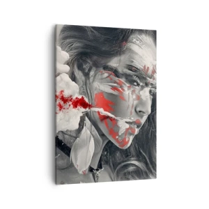 Schilderen op canvas - In de dampen van absurditeit - 50x70 cm