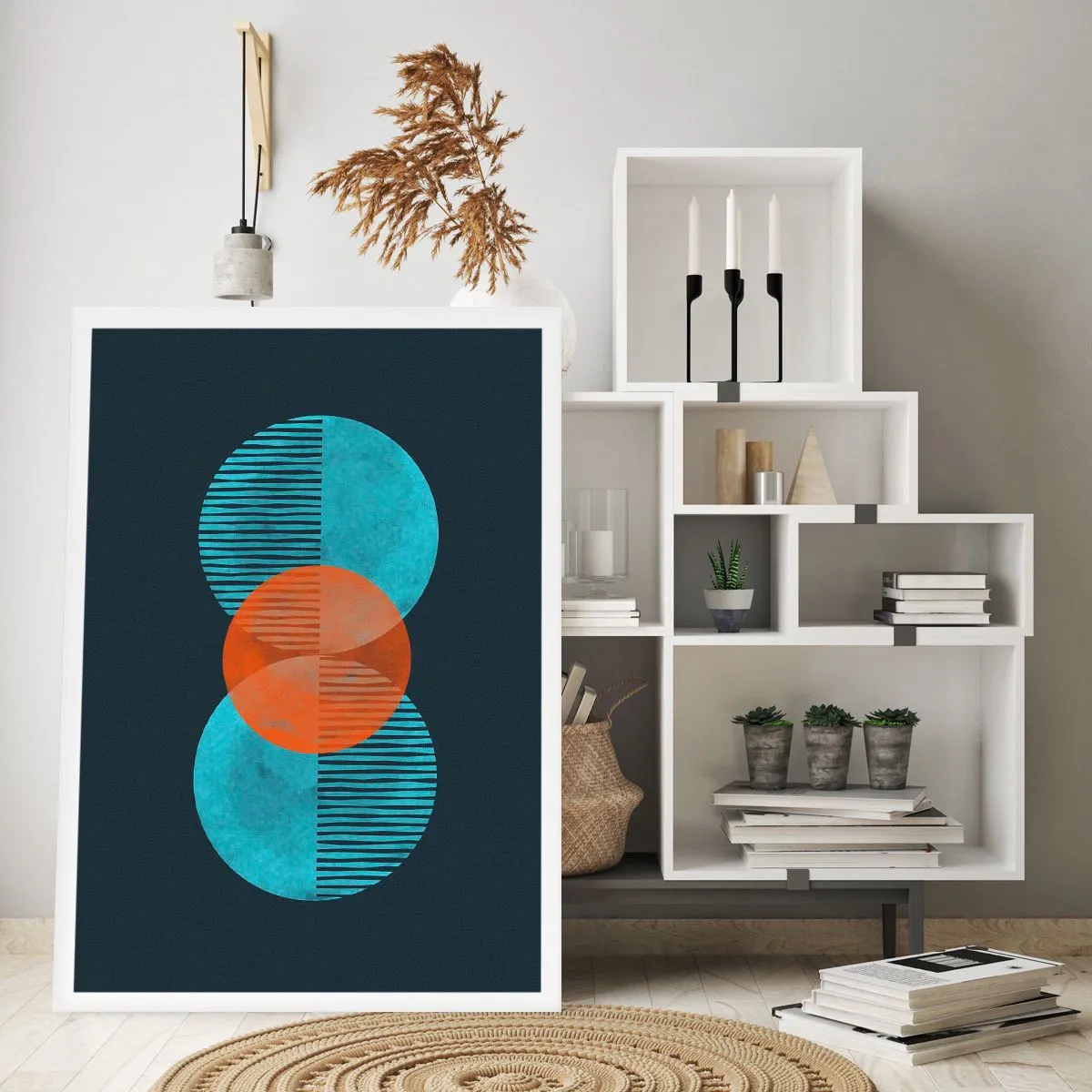 Poster - Symmetrische compositie - 70x100 cm