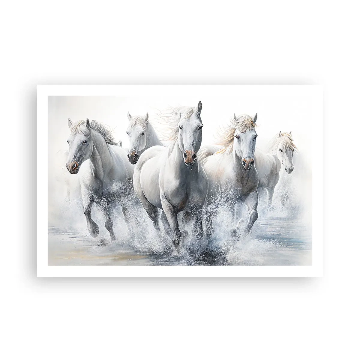 Poster - Witte magie - 91x61 cm