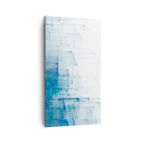 Schilderen op canvas - Hoe ruimte geworden is - 45x80 cm