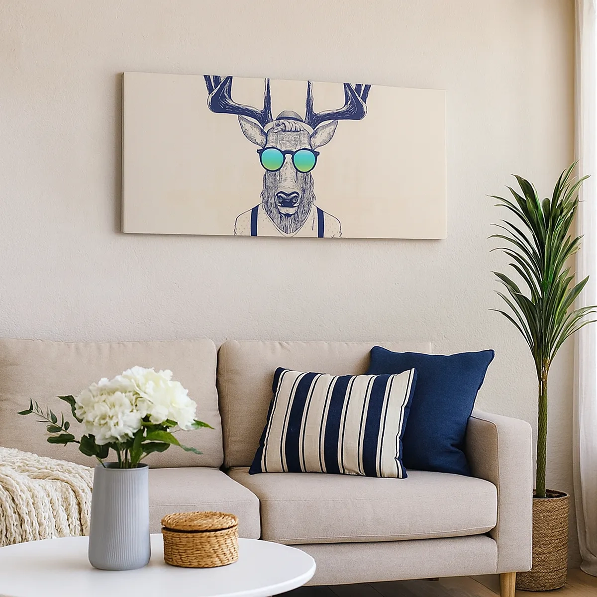 Schilderen op canvas - Wie had je verwacht? - 30x30 cm