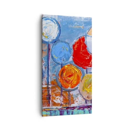 Schilderen op canvas - Wonderen op de stok - 55x100 cm