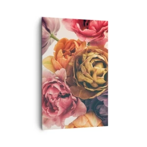 Schilderen op canvas - Een viering van het leven - 80x120 cm