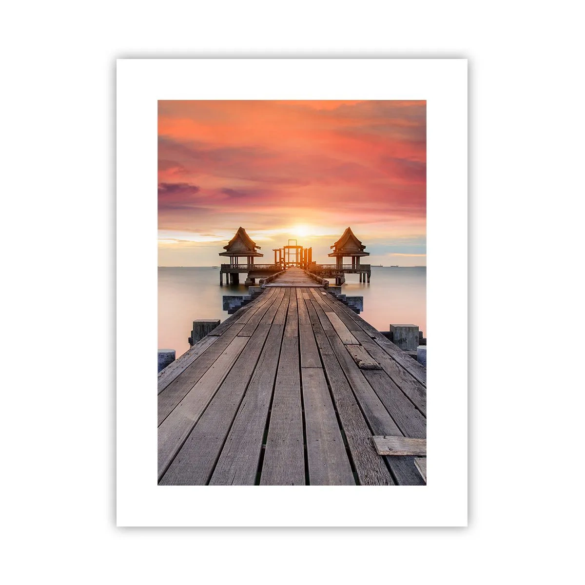 Poster - West in het Oosten - 30x40 cm