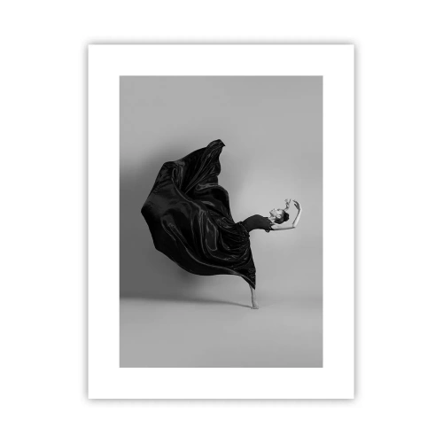 Poster - Gevleugeld door muziek - 30x40 cm