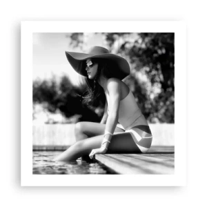 Poster - Zomerdroom - 50x50 cm