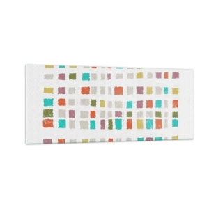 Schilderen op glas - Onbekend spel - 100x40 cm