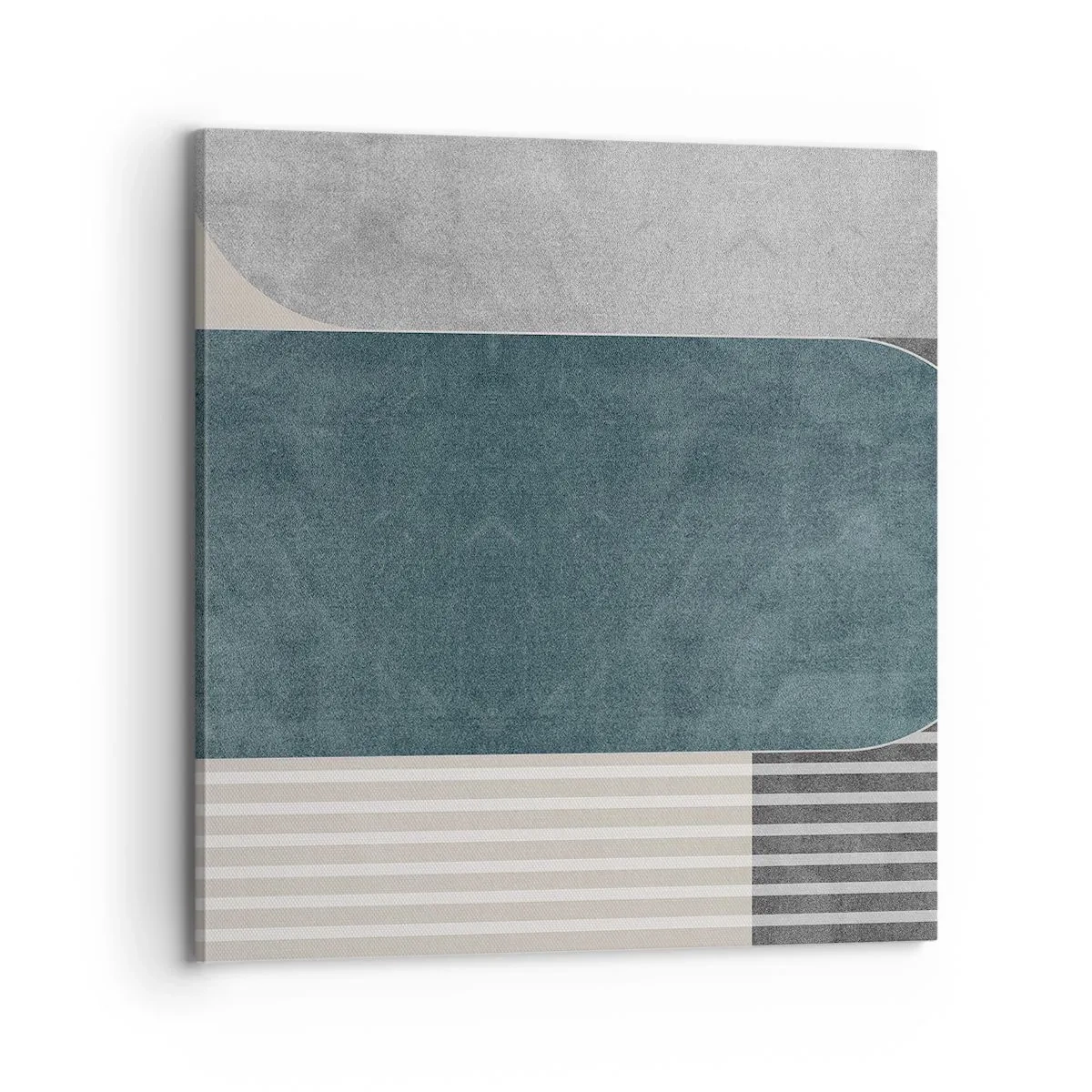 Schilderen op canvas - Compositie op niveau - 70x70 cm