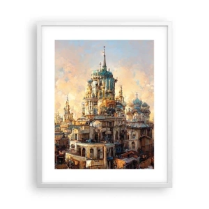 Poster in een witte lijst - Stad der steden - 40x50 cm