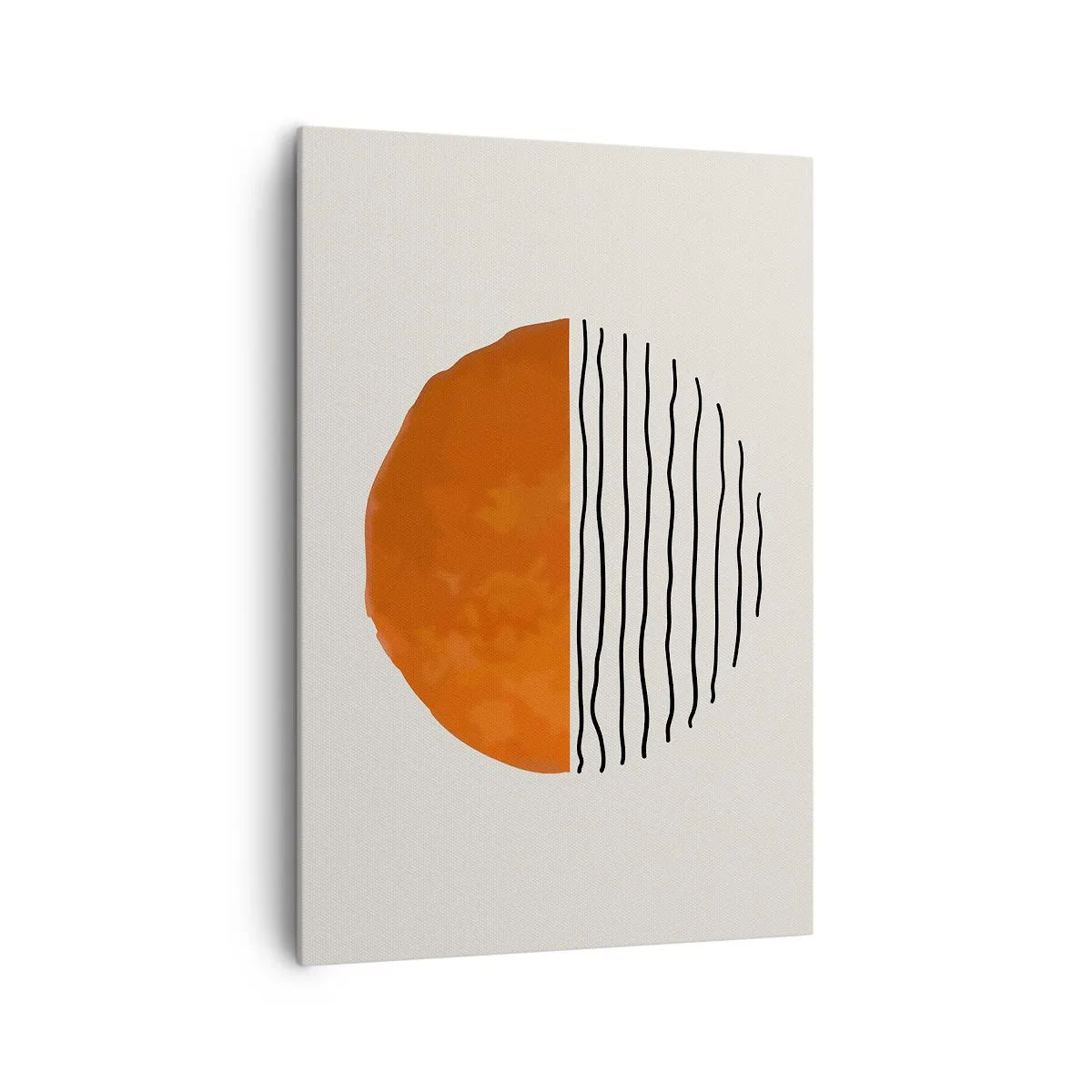 Schilderen op canvas - In het Japanse klimaat - 70x100 cm