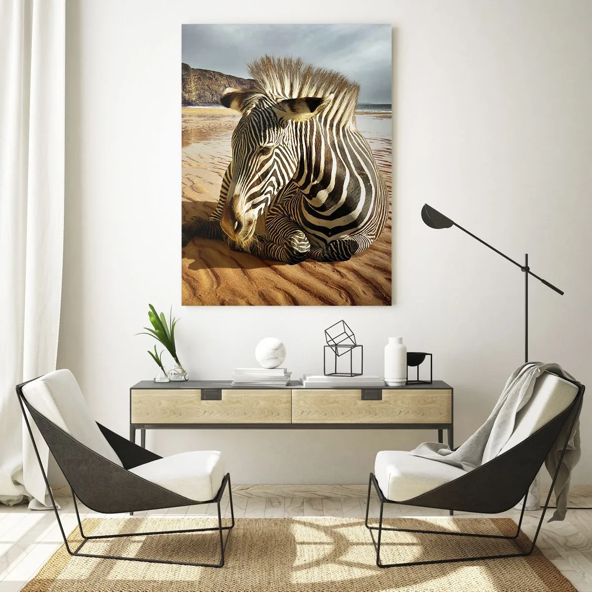 Schilderen op glas - Wij passen bij elkaar - 50x70 cm