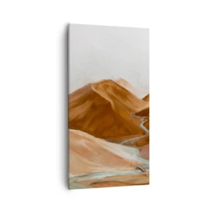 Schilderen op canvas - Naar de bron - 55x100 cm