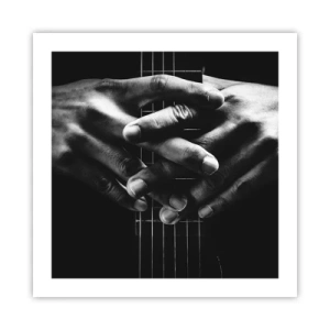 Poster - Gebed van de kunstenaar - 50x50 cm