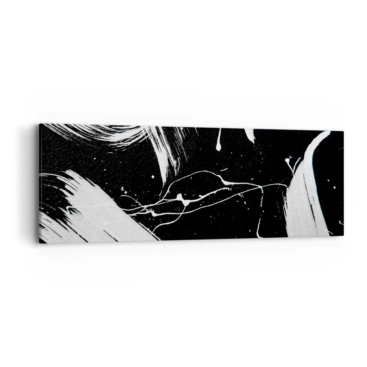 Schilderen op canvas - Breek de duisternis - 90x30 cm