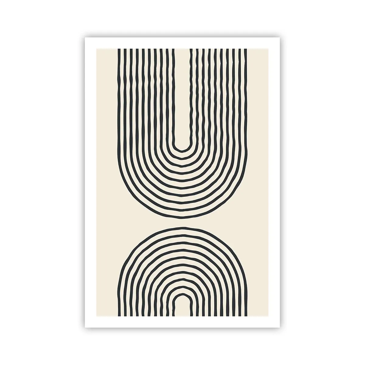 Poster - In een ogenblik ... - 61x91 cm