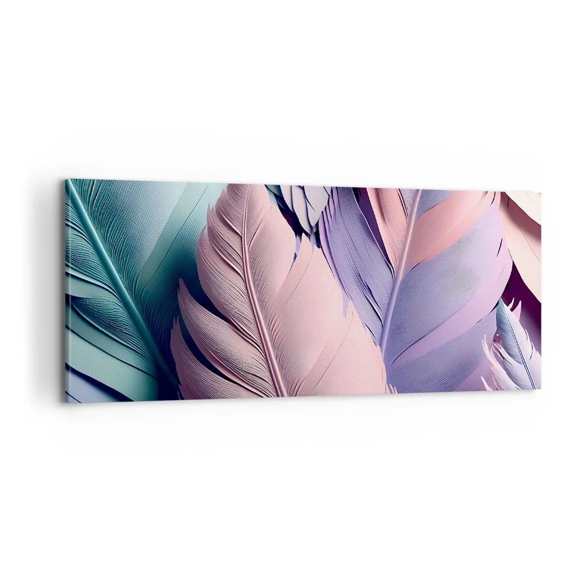Schilderen op canvas - Vogel chique - 100x40 cm