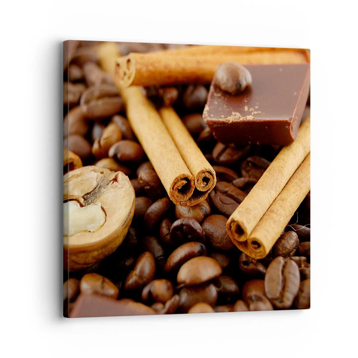 Schilderen op canvas - Concert van aroma's - 30x30 cm