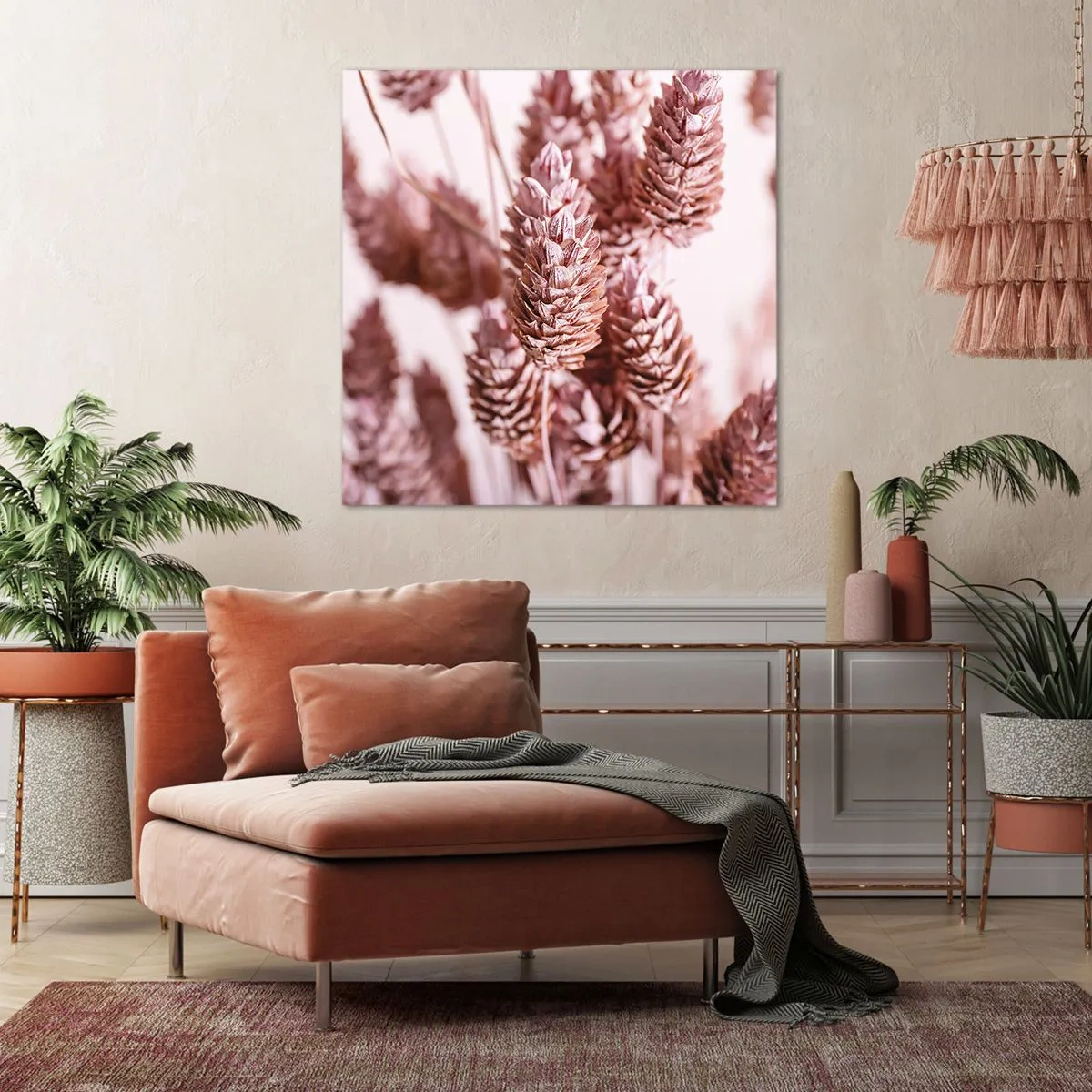 Schilderen op canvas - Schijnbaar onopvallend - 60x60 cm