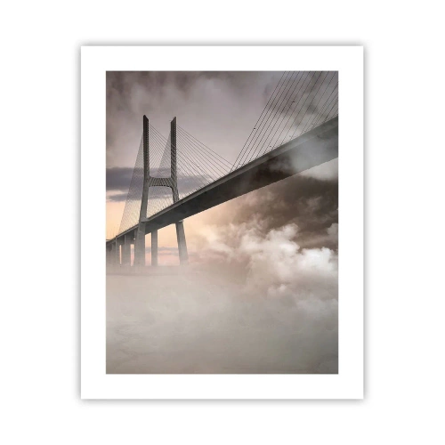 Poster - Bij de rivier die niet bestaat - 40x50 cm