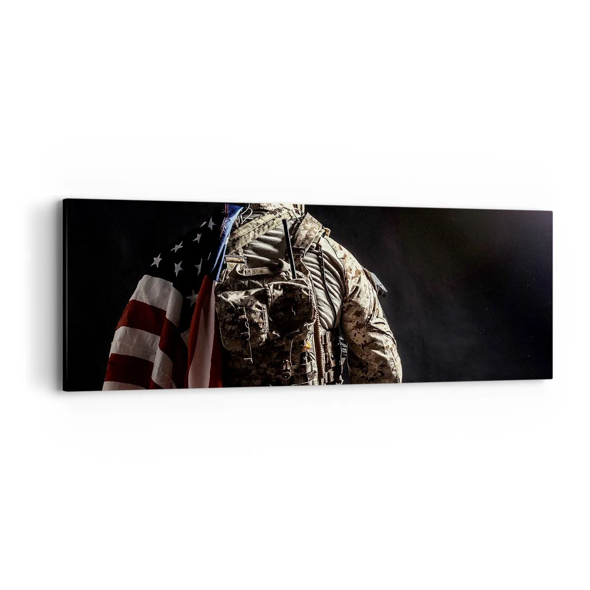 Schilderen op canvas - Dat is waarom - 90x30 cm