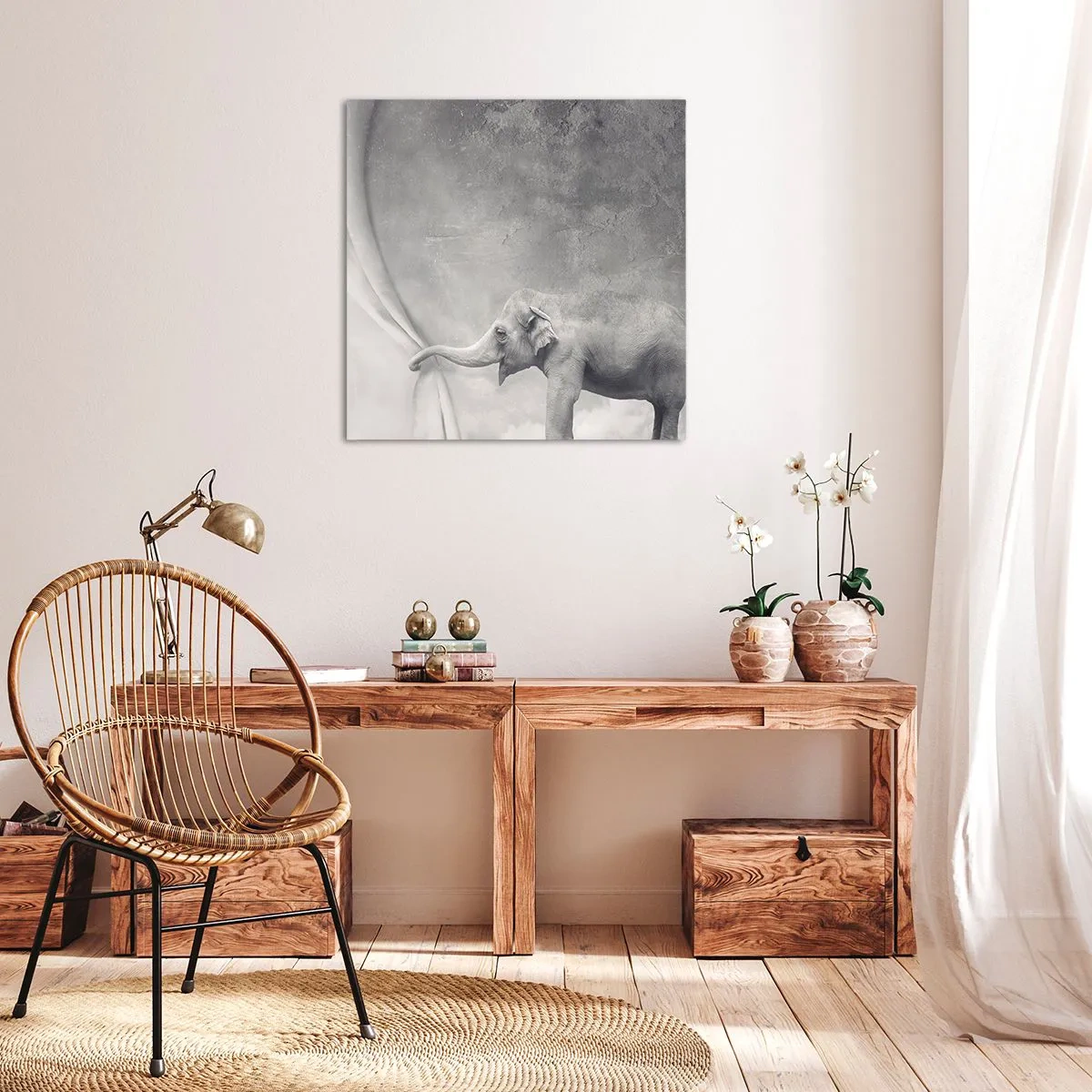 Schilderen op canvas - Onthul het mysterie - 50x50 cm