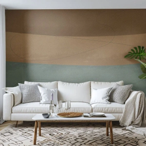 Fotobehang Standard Eco - Horizontale compositie - Abstractie, Deel, Moderne kunst - 400x280 cm