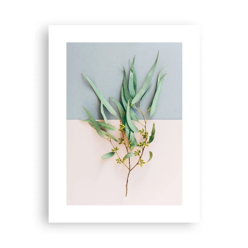 Poster - Subtiliteit in pastelkleuren - 30x40 cm