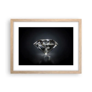 Een poster in een licht eiken lijst - Beste vriendinnen - 40x30 cm