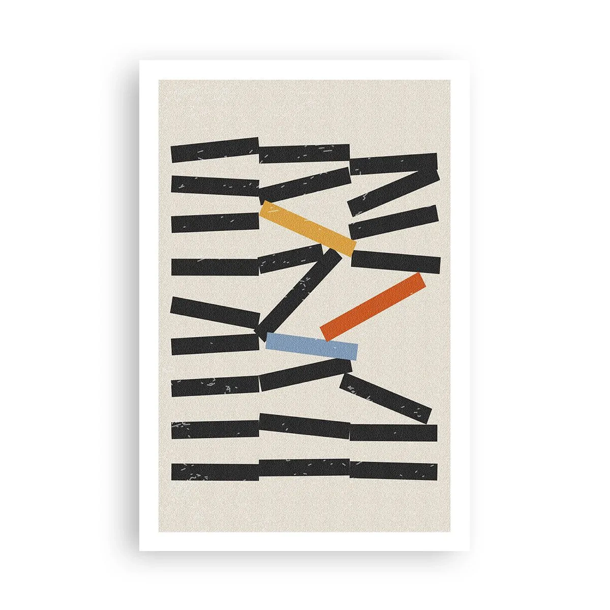Poster - Domino – compositie - 61x91 cm