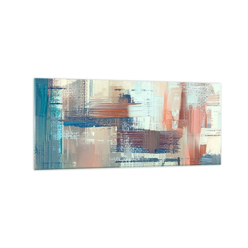 Schilderen op glas - Het licht bereiken - 120x50 cm