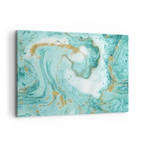 Schilderen op canvas - Onder de grote golf van het Edo-tijdperk - 100x70 cm