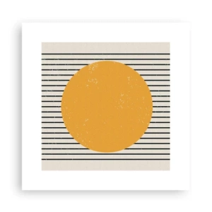 Poster - De kracht van eenvoud - 30x30 cm