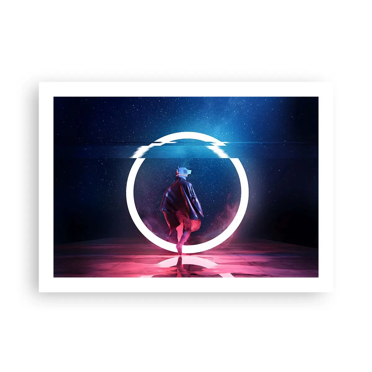 Poster - Tussen werelden - 70x50 cm