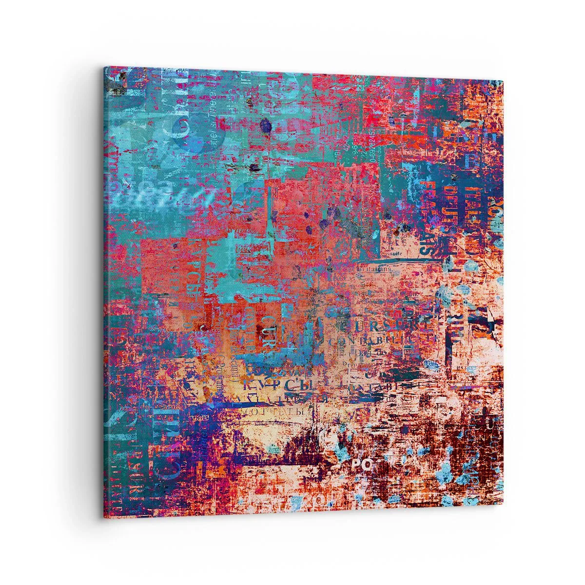 Schilderen op canvas - Geheugen en vergetelheid - 50x50 cm