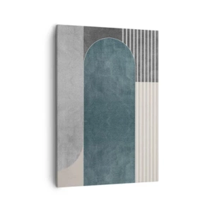 Schilderen op canvas - Compositie op niveau - 50x70 cm