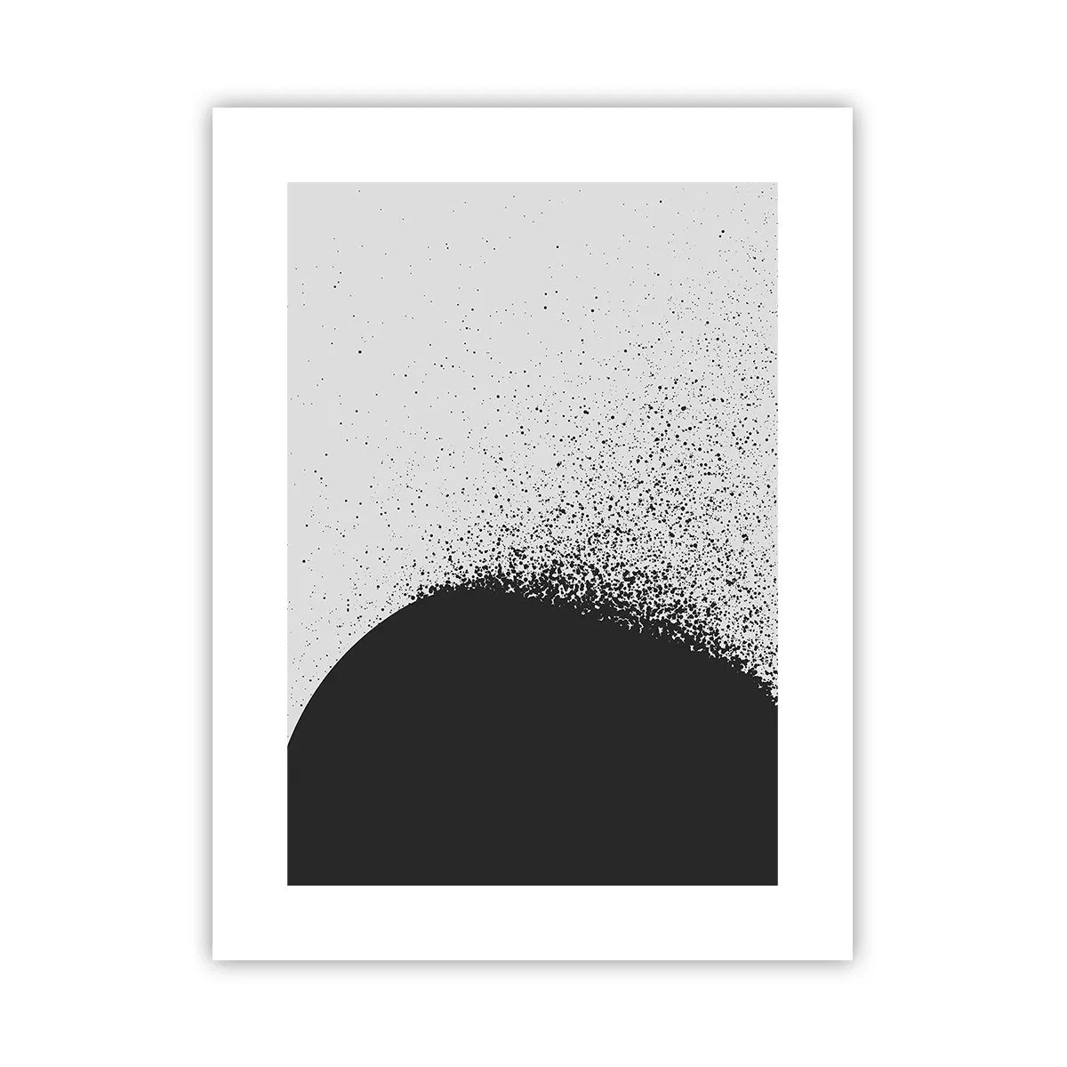 Poster - Beweging van moleculen - 30x40 cm