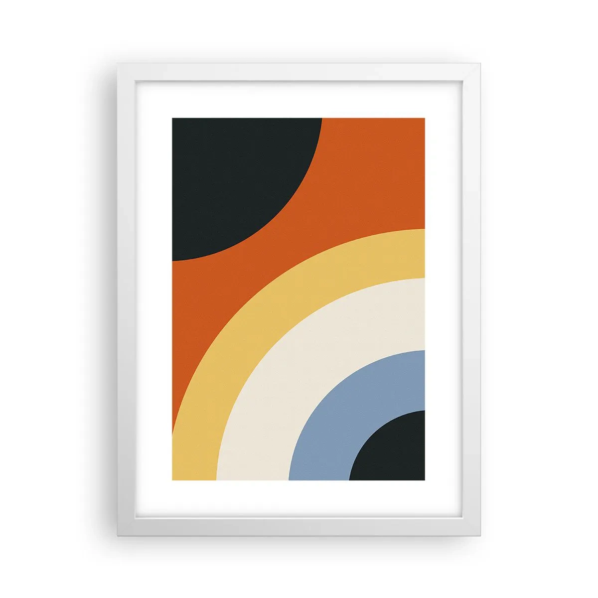 Poster in een witte lijst - Naar mezelf toe - 30x40 cm
