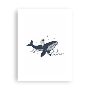 Poster - Ruimte avontuur - 30x40 cm