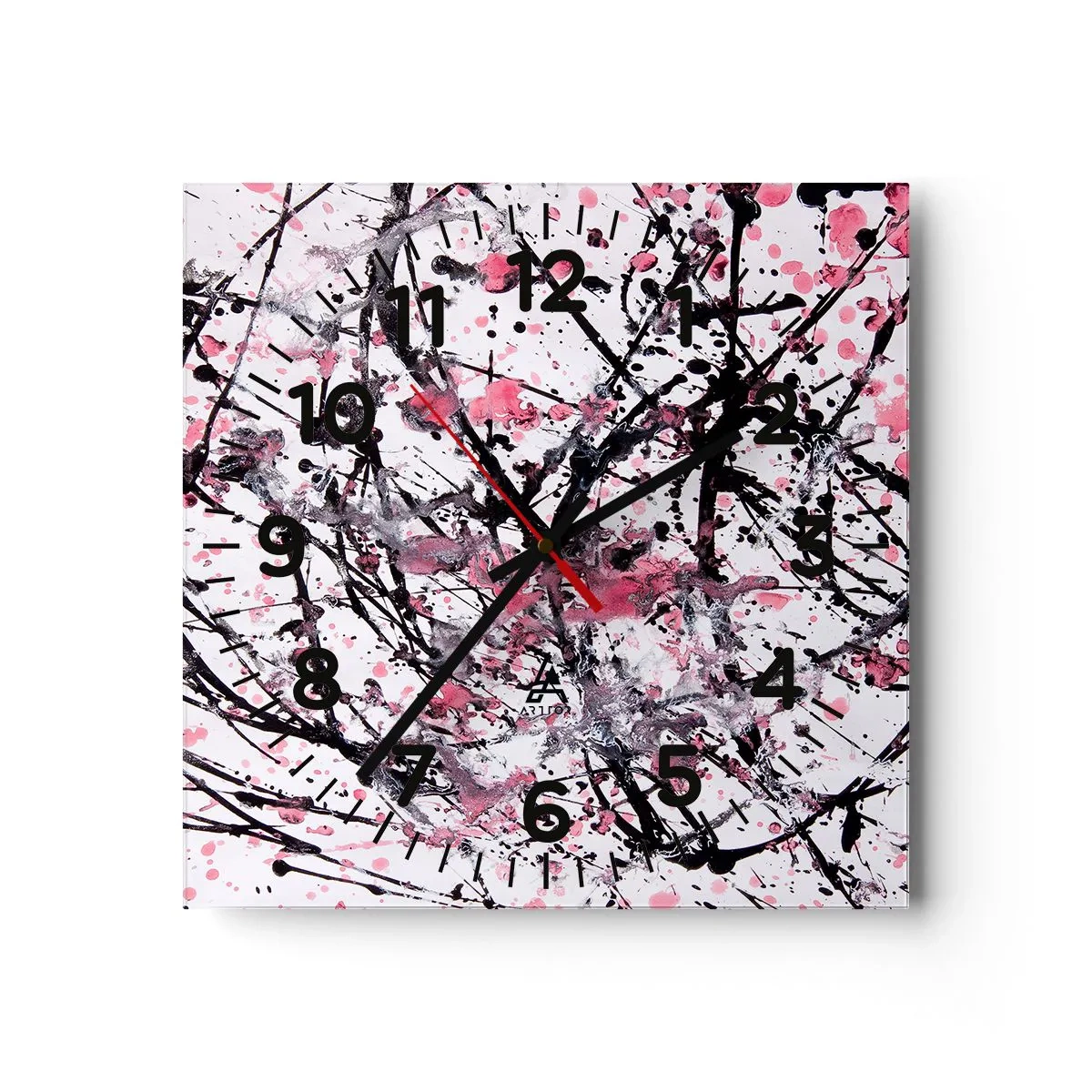 Wandklok - Klok - De vluchtige aard van het leven - 40x40 cm