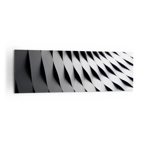 Schilderen op canvas - Aan de oppervlakte van de golven - 160x50 cm