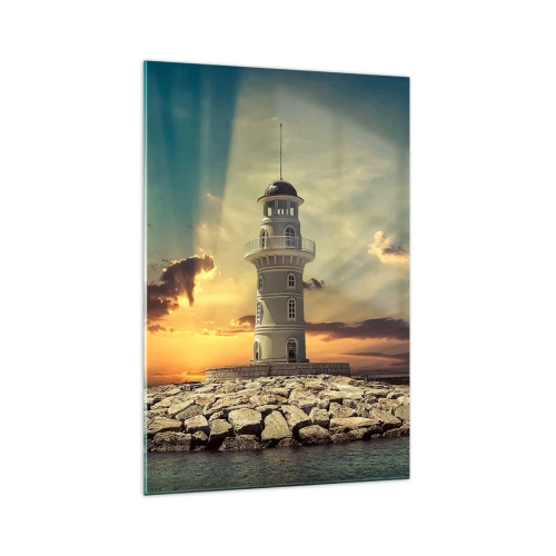 Schilderen op glas - Licht - Goed - Schoonheid - 70x100 cm