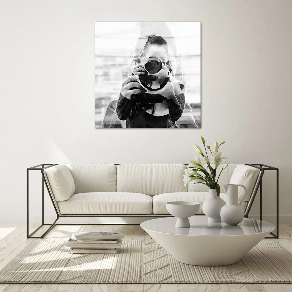 Schilderen op glas - Maker en materiaal - 60x60 cm