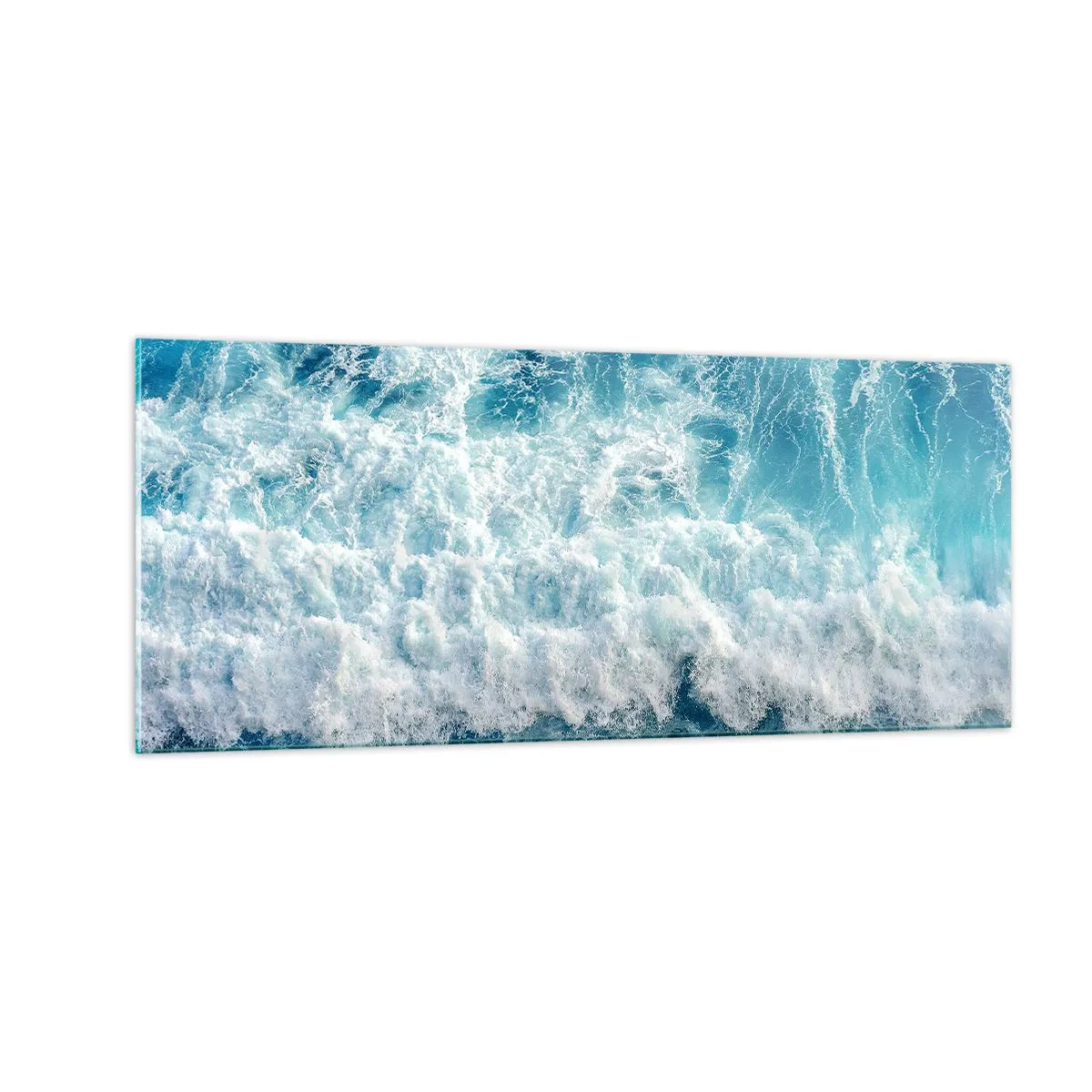 Schilderen op glas - Vrolijk en springend - 100x40 cm